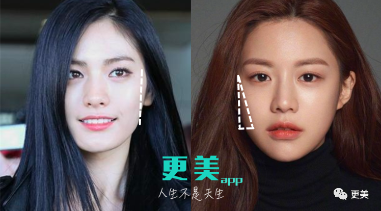 长方形脸女明星_方脸美女_林珍娜美妆技巧